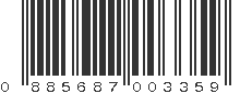 UPC 885687003359