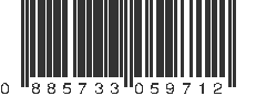 UPC 885733059712