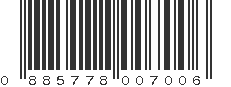 UPC 885778007006