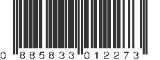 UPC 885833012273