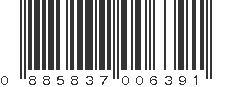 UPC 885837006391