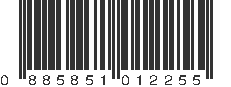 UPC 885851012255