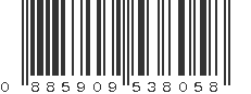 UPC 885909538058