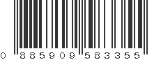 UPC 885909583355