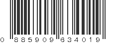 UPC 885909634019