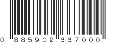 UPC 885909667000