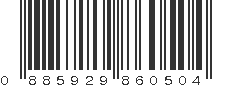 UPC 885929860504