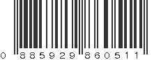 UPC 885929860511