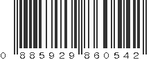 UPC 885929860542