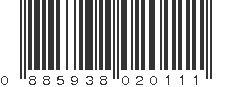 UPC 885938020111