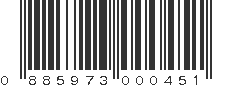 UPC 885973000451