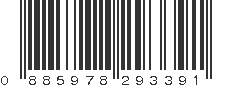UPC 885978293391