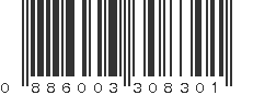 UPC 886003308301