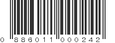 UPC 886011000242