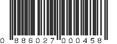 UPC 886027000458