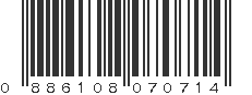 UPC 886108070714