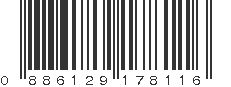 UPC 886129178116