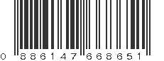 UPC 886147668651