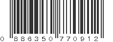 UPC 886350770912