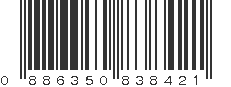 UPC 886350838421