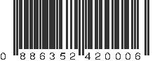 UPC 886352420006