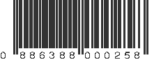 UPC 886388000258