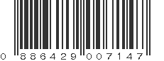 UPC 886429007147