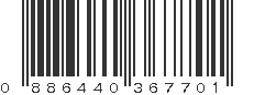 UPC 886440367701