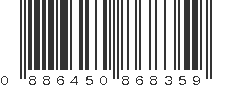 UPC 886450868359