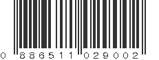 UPC 886511029002