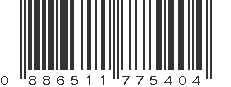 UPC 886511775404