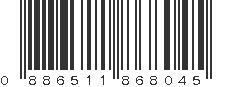 UPC 886511868045