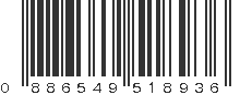 UPC 886549518936