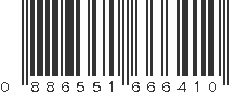 UPC 886551666410