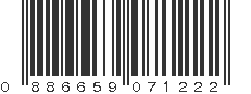 UPC 886659071222