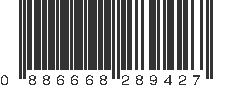 UPC 886668289427