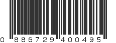 UPC 886729400495