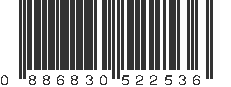 UPC 886830522536