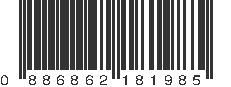 UPC 886862181985