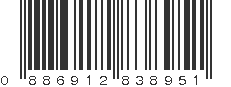 UPC 886912838951