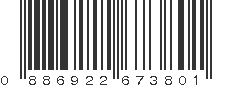 UPC 886922673801