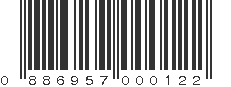 UPC 886957000122