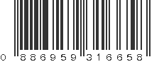 UPC 886959316658