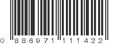 UPC 886971111422