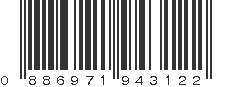 UPC 886971943122