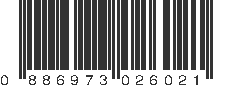 UPC 886973026021