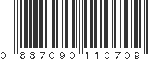 UPC 887090110709