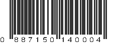 UPC 887150140004