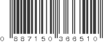 UPC 887150366510