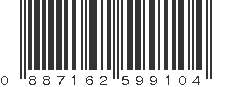 UPC 887162599104